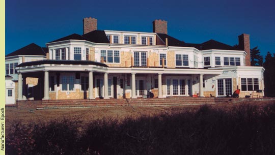 Windows flow from top to bottom on this ocean side home - Manufacturer: Epoch